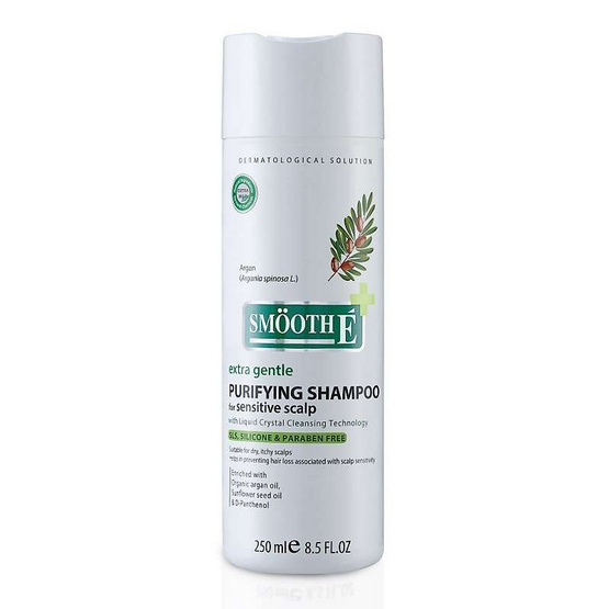 Smooth E Purifying Shampoo/Conditioner for Sensitive Scalp 250 ml. Smooth E Purifying Shampoo/Conditioner for Sensitive Scalp 250 ml.