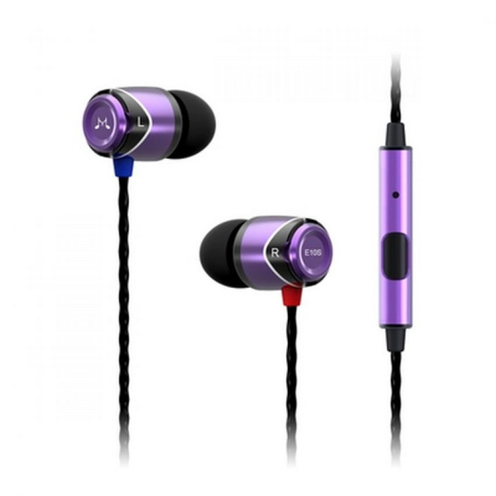 Soundmagic หูฟัง รุ่น หูฟังอินเอียร์มีไมค์ (E10S) Purple Soundmagic หูฟัง รุ่น หูฟังอินเอียร์มีไมค์ (E10S) Purple