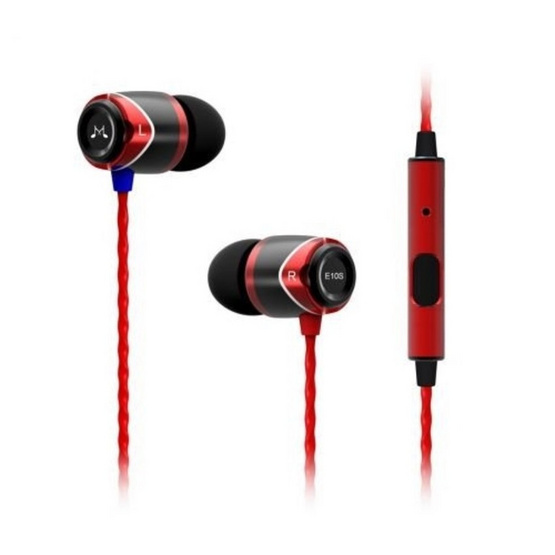 Soundmagic หูฟัง รุ่น หูฟังอินเอียร์มีไมค์ (E10S) Red Soundmagic หูฟัง รุ่น หูฟังอินเอียร์มีไมค์ (E10S) Red