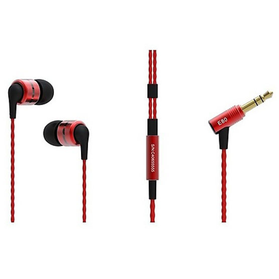 Soundmagic หูฟัง รุ่น In-Ear Flagship Monitor รุ่น E80 Red Soundmagic หูฟัง รุ่น In-Ear Flagship Monitor รุ่น E80 Red