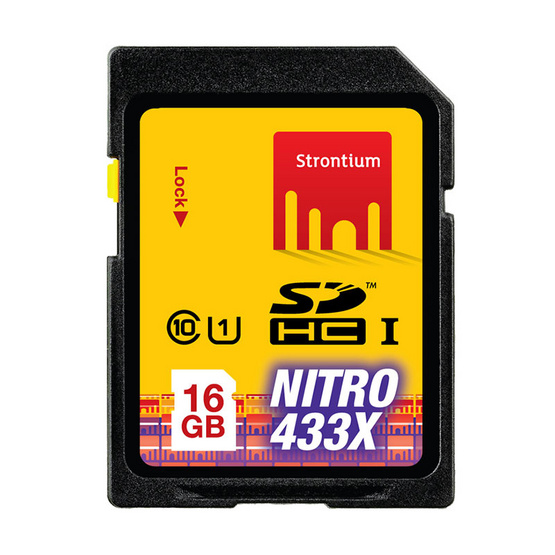 Strontium Nitro USH-1 SD Card Class10 16 GB 433X Speed (65Mb/S) Strontium Nitro USH-1 SD Card Class10 16 GB 433X Speed (65Mb/S)