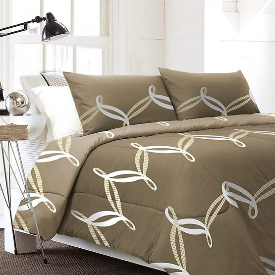 Synda ชุดเครื่องนอน Graphic Brown Synda ชุดเครื่องนอน Graphic Brown