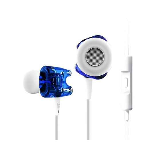 TTPOD หูฟัง รุ่น หูฟังอินเอียร์มีไมค์ (T1S) Blue TTPOD หูฟัง รุ่น หูฟังอินเอียร์มีไมค์ (T1S) Blue