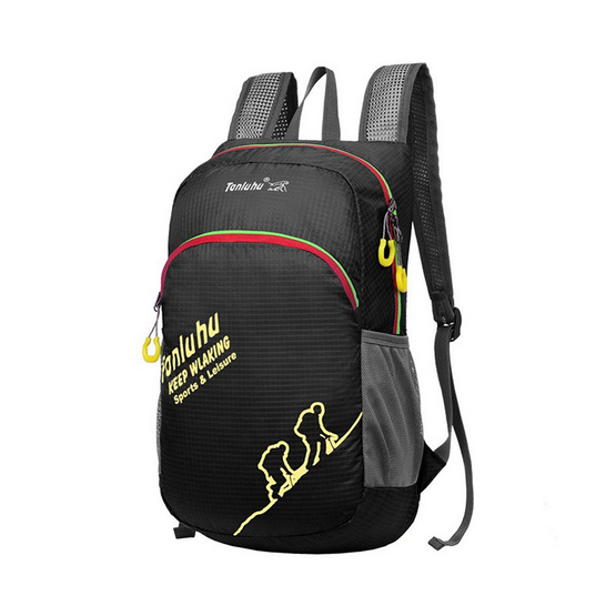 Tanluhu กระเป๋าเดินทางเป้ปีนเขา Backpack สีดำ Tanluhu กระเป๋าเดินทางเป้ปีนเขา Backpack สีดำ