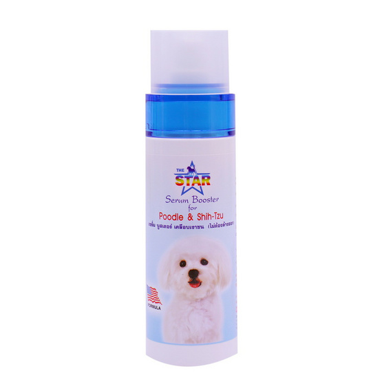 The Star เซรั่ม บูลเตอร์ เคลือบเงาขน พุดเดิ้ล&ชิสุห์ 150ml The Star เซรั่ม บูลเตอร์ เคลือบเงาขน พุดเดิ้ล&ชิสุห์ 150ml
