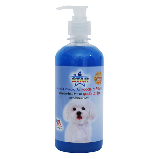 The Star แชมพูสูตรพิเศษสำหรับ พุดเดิ้ล&ชิสุห์500 ml. The Star แชมพูสูตรพิเศษสำหรับ พุดเดิ้ล&ชิสุห์500 ml.
