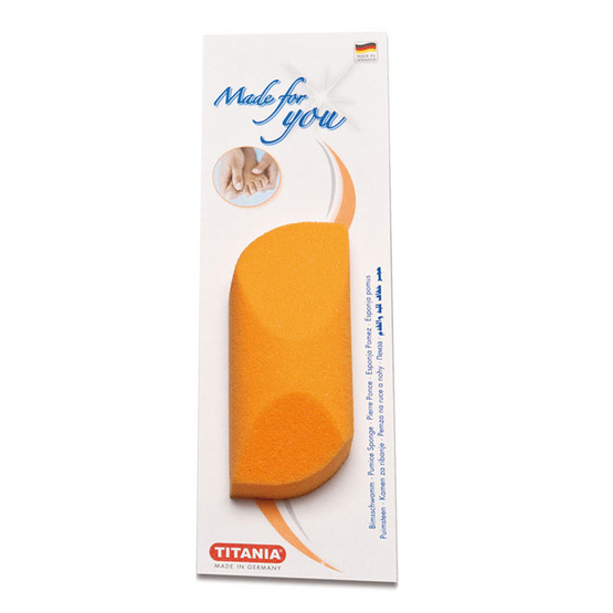 Titania Pumice sponge #Orange Titania Pumice sponge #Orange