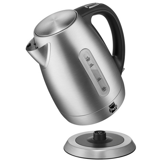 UNOLD กาต้มน้ำไร้สาย 1.7 ลิตร รุ่น 18036 (Stainless/Black) UNOLD กาต้มน้ำไร้สาย 1.7 ลิตร รุ่น 18036 (Stainless/Black)