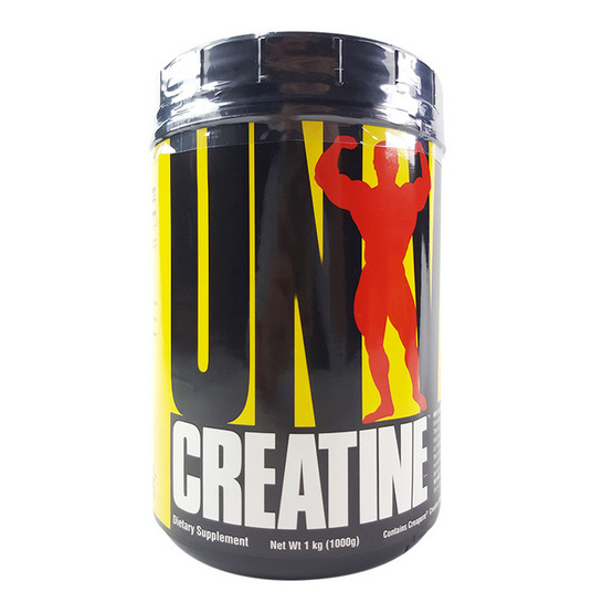 Universal Creatine Powder 1000g. เพิ่มกำลัง ความแข็งแรง ทนทาน และลดอาการเมื่อยล้าของกล้ามเนื้อ