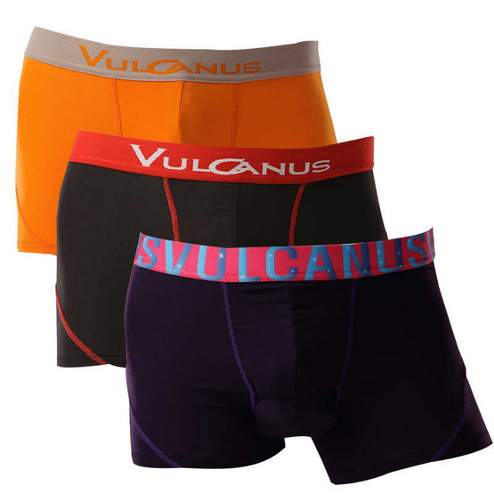 Vulcanus กางเกงในชาย เซ็ท 3 ดำ ม่วง ส้ม Vulcanus กางเกงในชาย เซ็ท 3 ดำ ม่วง ส้ม