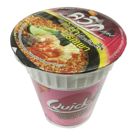 Wai Wai ไวไว ควิกคัพ แสบ บะหมี่กึ่งสำเร็จรูป รสต้มยำพริกเผา (ถ้วย) ขนาด 60 g. (6 ชิ้น) Wai Wai ไวไว ควิกคัพ แสบ บะหมี่กึ่งสำเร็จรูป รสต้มยำพริกเผา (ถ้วย) ขนาด 60 g. (6 ชิ้น)
