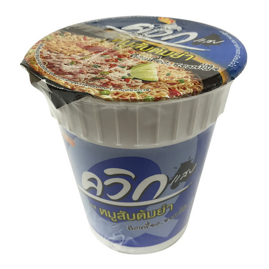 Wai Wai ไวไว ควิกคัพ แสบ บะหมี่กึ่งสำเร็จรูป รสหมูสับต้มยำ (ถ้วย) ขนาด 60 g. (6 ชิ้น) Wai Wai ไวไว ควิกคัพ แสบ บะหมี่กึ่งสำเร็จรูป รสหมูสับต้มยำ (ถ้วย) ขนาด 60 g. (6 ชิ้น)