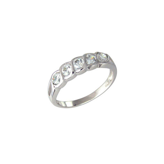 Winnie Jewelry แหวนไลน์ไดมอนด์ MR 153 Winnie Jewelry แหวนไลน์ไดมอนด์ MR 153