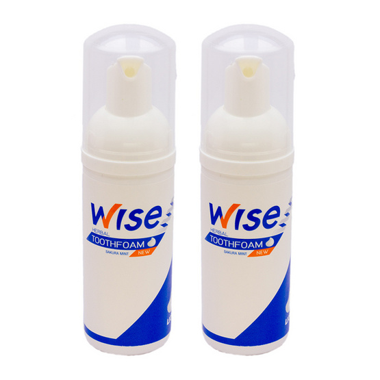 Wise Tooth Foam 45ml #Sukura Mint Pack2 Wise Tooth Foam 45ml #Sukura Mint Pack2