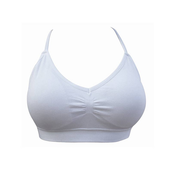 Wolfox Sport Bra 5 Lines สปอร์ตบรา 5 สาย สีขาว Wolfox Sport Bra 5 Lines สปอร์ตบรา 5 สาย สีขาว