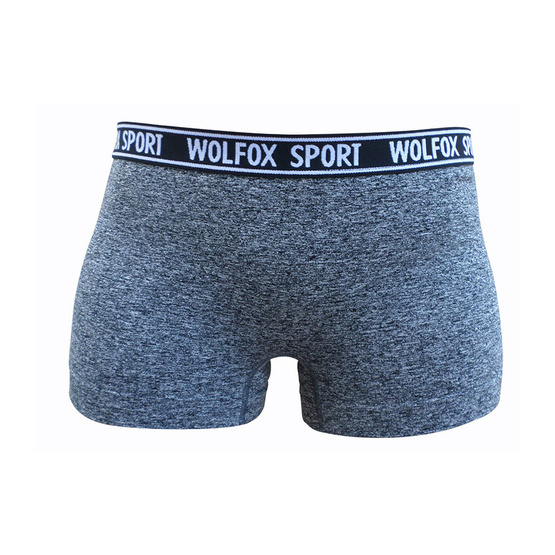 Wolfox Sport Pants Text กางเกงขาสั้น ขอบตัวอักษร สีเทา Wolfox Sport Pants Text กางเกงขาสั้น ขอบตัวอักษร สีเทา