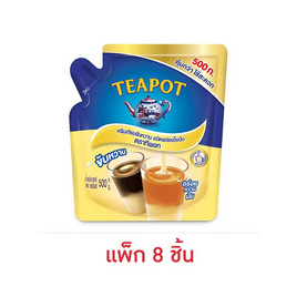 ทีพอท ครีมเทียมข้นหวานชนิดพร่องไขมัน 500 กรัม (แพ็ก 8 ชิ้น) - ทีพอท, สินค้า