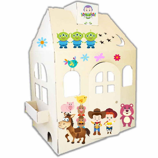 บ้านมหัศจรรย์ คาวบอย ขนาด 67.5 x 90x 120 ซม.ส่งฟรีถึงบ้าน บ้านมหัศจรรย์ คาวบอย ขนาด 67.5 x 90x 120 ซม.ส่งฟรีถึงบ้าน