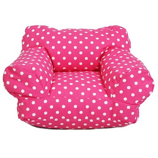 โซฟานั่งพื้น Bean Bag ผ้าแคนวาส ลายจุด โซฟานั่งพื้น Bean Bag ผ้าแคนวาส ลายจุด