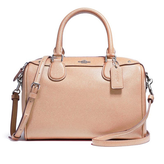 กระเป๋า COACH F57521 MINI BENNETT SATCHEL IN CROSSGRAIN LEATHER