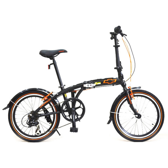 Chevrolet Folding bike จักรยานพับได้ รุ่น CURVE 2007A New Spec (Black) Chevrolet Folding bike จักรยานพับได้ รุ่น CURVE 2007A New Spec (Black)