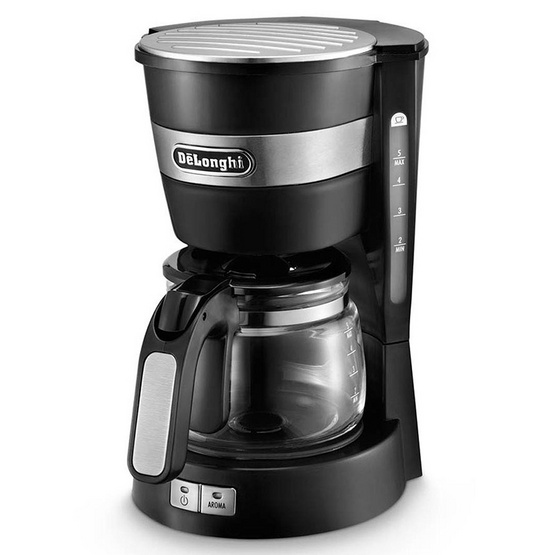 เครื่องชงกาแฟ Delonghi Drip Coffee รุ่น ICM14011 สีดำ เครื่องชงกาแฟ Delonghi Drip Coffee รุ่น ICM14011 สีดำ