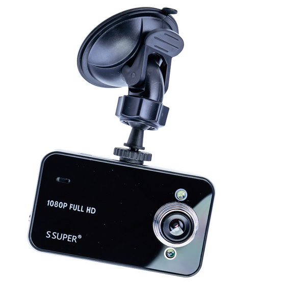 กล้องติดรถยนต์ HD DVR รุ่น K6000 Black กล้องติดรถยนต์ HD DVR รุ่น K6000 Black