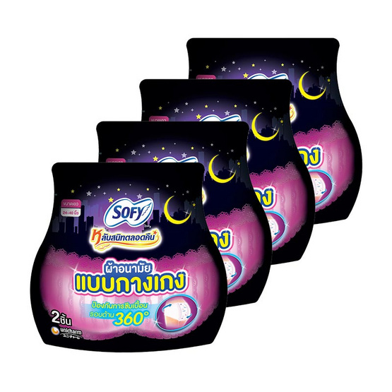 ผ้าอนามัยแบบกางเกงโซฟีไนท์ L 2 ชิ้น ผ้าอนามัยแบบกางเกงโซฟีไนท์ L 2 ชิ้น