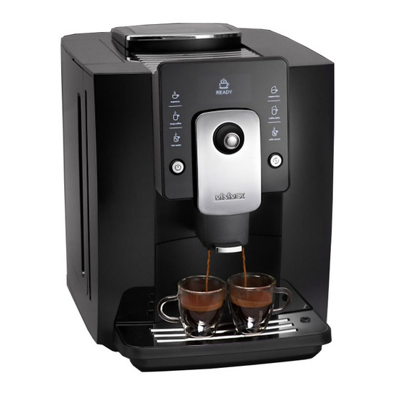 เครื่องชงกาแฟ (อัตโนมัติ) Minimex รุ่น Meximo Nero (สีดำ) เครื่องชงกาแฟ (อัตโนมัติ) Minimex รุ่น Meximo Nero (สีดำ)