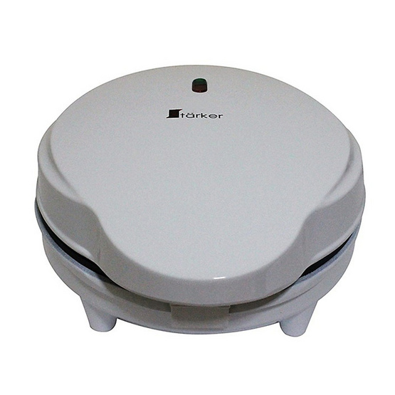 เครื่องทำวาฟเฟิลลายการ์ตูน Starker รุ่น WF115 สีขาว เครื่องทำวาฟเฟิลลายการ์ตูน Starker รุ่น WF115 สีขาว