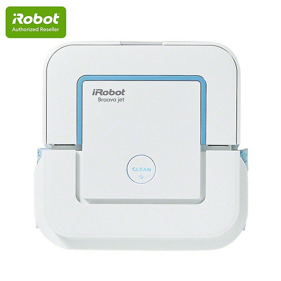 หุ่นยนต์ถูพื้น iRobot รุ่น Braava jet 240 สีขาว หุ่นยนต์ถูพื้น iRobot รุ่น Braava jet 240 สีขาว