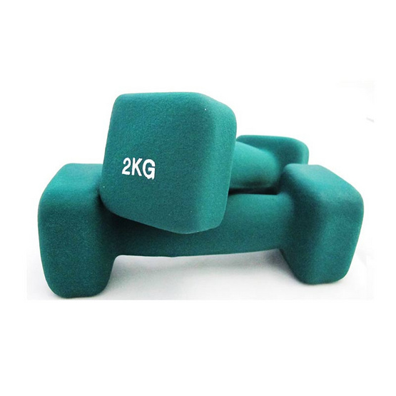 a bloom ดัมเบล ทรงสี่เหลี่ยม น้ำหนัก 2 กก. 2 ชิ้น สีเขียวเข้ม (Quadrate End Dumbbell) a bloom ดัมเบล ทรงสี่เหลี่ยม น้ำหนัก 2 กก. 2 ชิ้น สีเขียวเข้ม (Quadrate End Dumbbell)