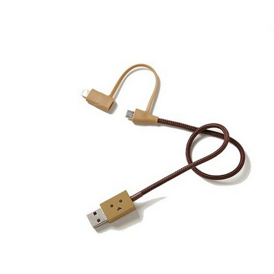 cheero สาย Cable รุ่น DANBOARD USB Cable with Lightning & Micro USB (CHE-224) (ความยาวของสาย 25 CM) cheero สาย Cable รุ่น DANBOARD USB Cable with Lightning & Micro USB (CHE-224) (ความยาวของสาย 25 CM)