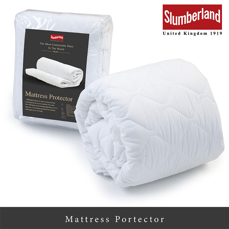 Slumberland Bed Protector- Elastic ผ้ารองกันเปื้อนแบบยางยืด