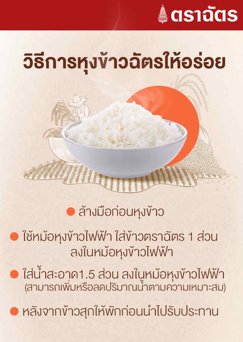 ฉัตรส้ม ข้าวหอมผสม 70:30 5 กิโลกรัม