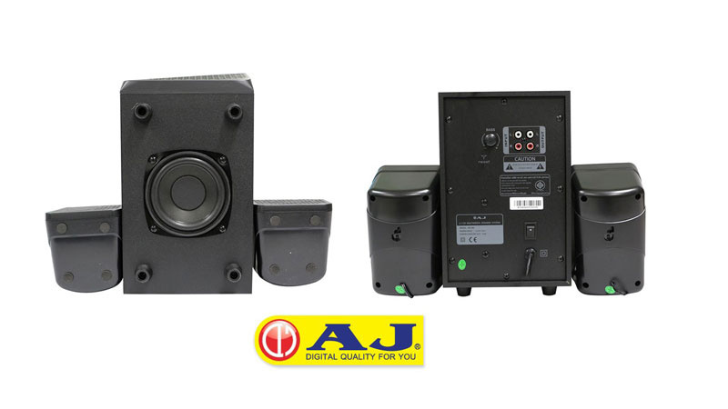AJ ชุดลำโพงมัลติมีเดีย 2.1 รุ่น HS-100