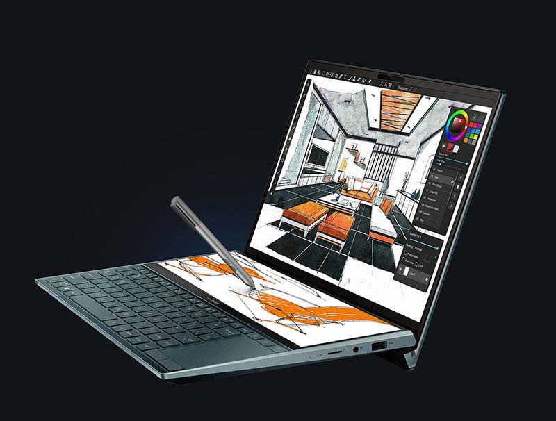 Asus notebook zenbook duo