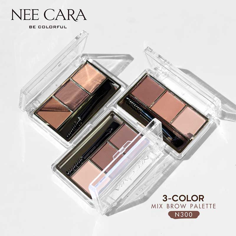 01 NEE CARA 3 COLOR BROW POWDER 4.5g