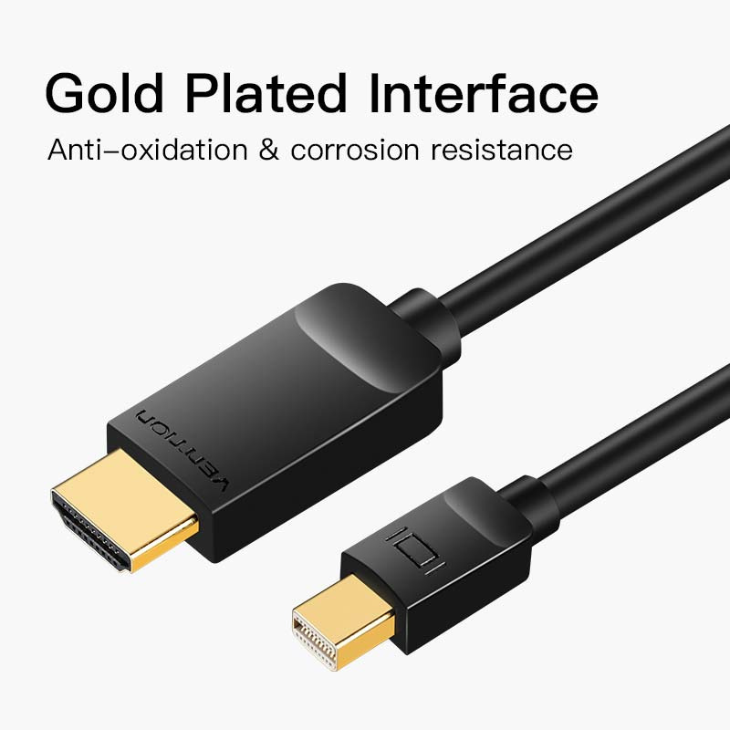 Vention Mini Display To HDMI Cable 1.5 M.