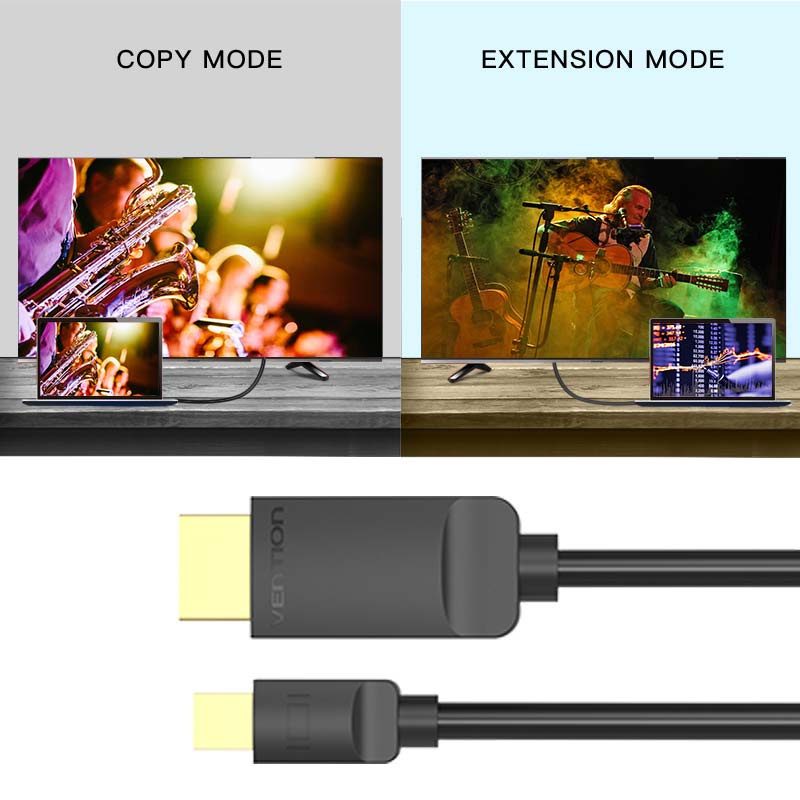 Vention Mini Display To HDMI Cable 1.5 M.