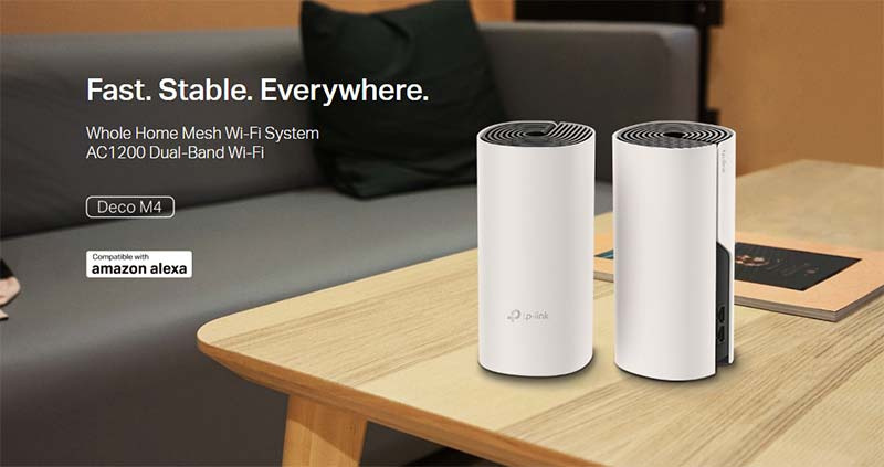 TP-Link ระบบ Wi-Fi อัจฉริยะ Deco M4(1-Pack) AC1200 Whole Home Mesh Wi-Fi System