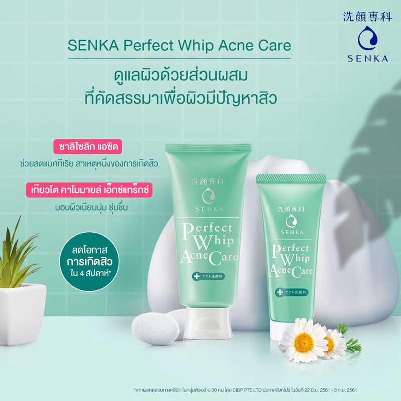 01 SENKA Perfect Whip Acne Care 100 g