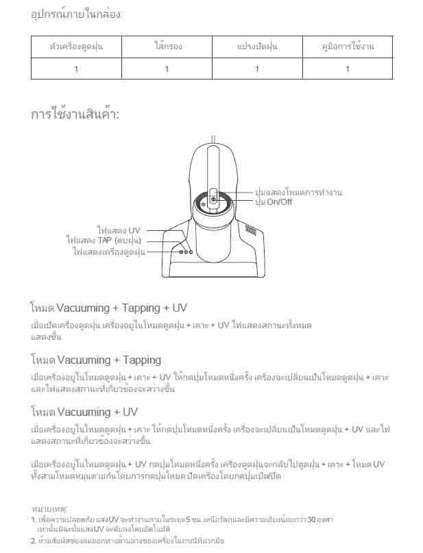 Jimmy เครื่องดูดไรฝุ่น รุ่น JV35