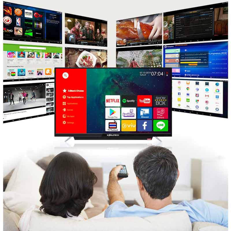 Worldtech Smart TV Full HD ขนาด 50 นิ้ว รุ่น WTTVSM50FHD212000A