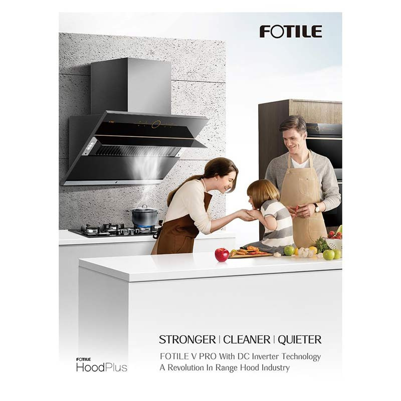 FOTILE เครื่องดูดควันกระโจม ขนาด 90 เซนติเมตร รุ่น JQG9009T