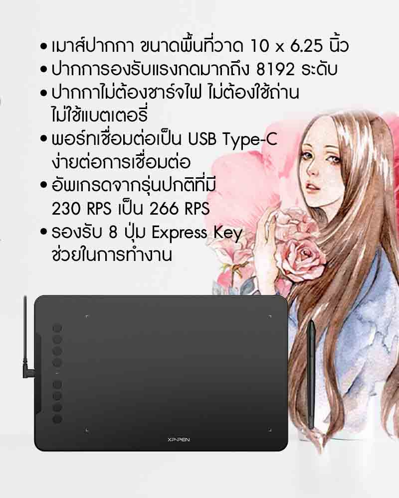 XP-Pen เม้าส์ปากกา Deco 01 V2