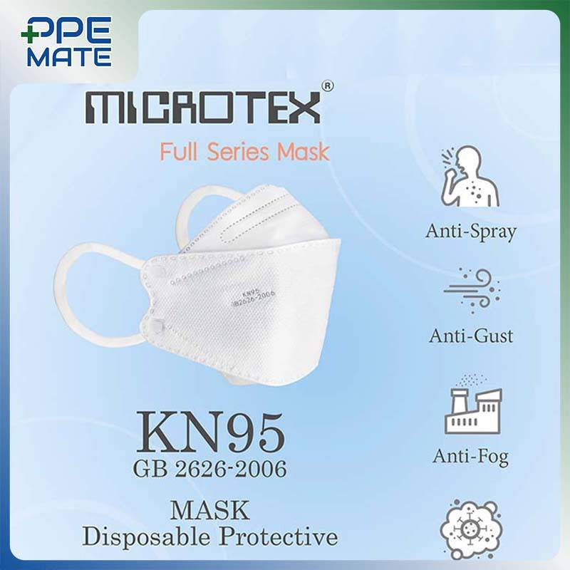 MICROTEX ผ้าปิดจมูก Full Series Mask มาตรฐาน KN95