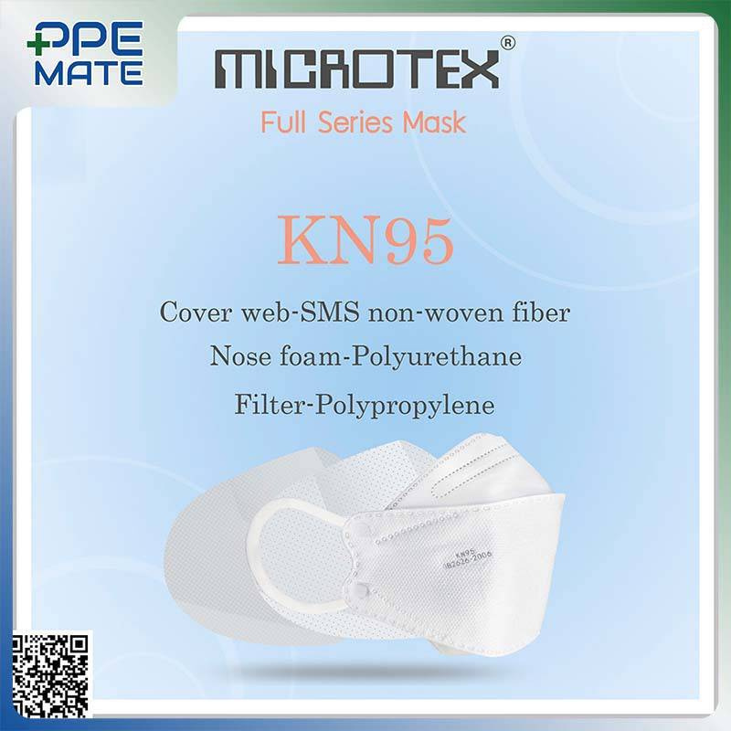 MICROTEX ผ้าปิดจมูก Full Series Mask มาตรฐาน KN95