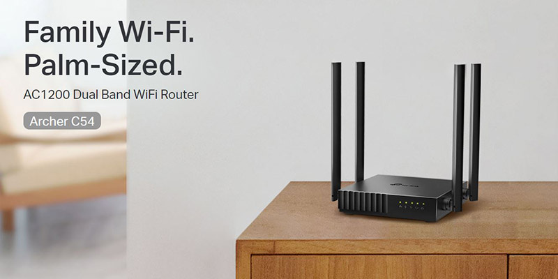 TP-Link เราเตอร์ Archer C54 AC1200 Dual Band Wi-Fi Router