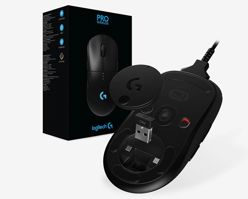 Logitech เม้าส์เกมไร้สาย G Pro